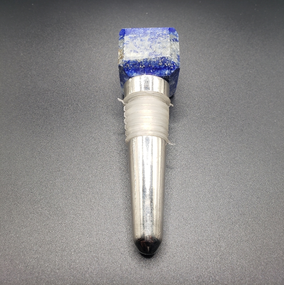 LAPIS LAZULI Gemstone Wine Bottle Stopper